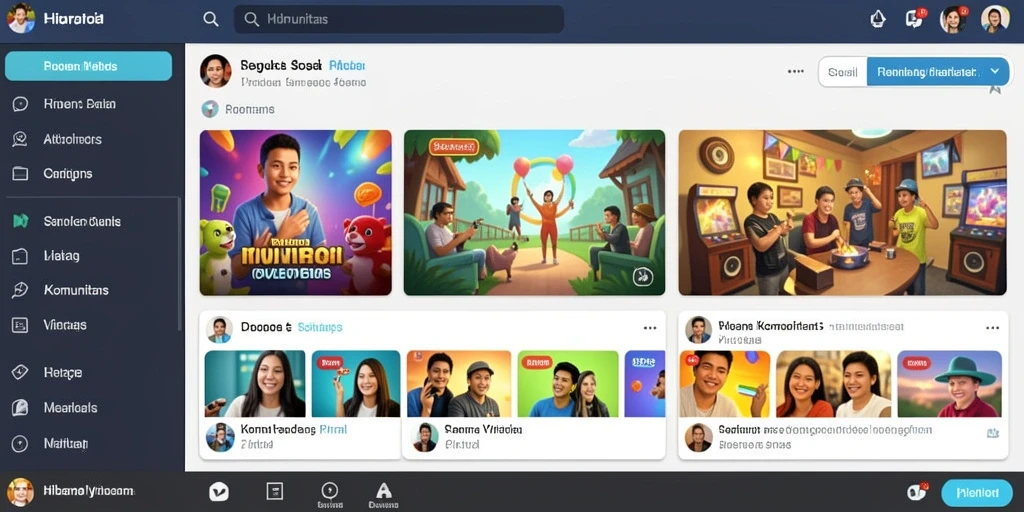 Gambaran aksi seru saat bertempur.