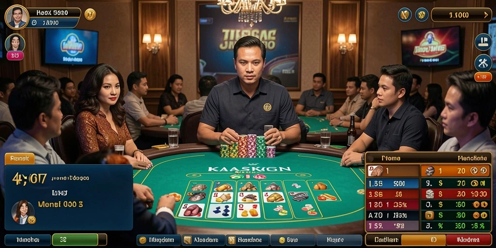 Screenshot menunjukkan fitur multiplayer yang seru.